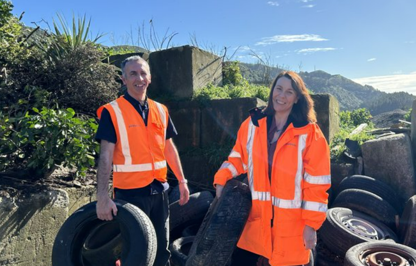 Tyres can be recycled free of charge at Spicer Landfill from 1 September.