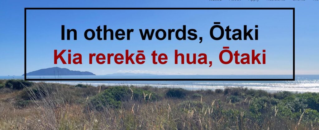ARTS - Otaki writer residency